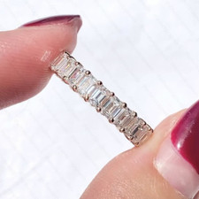3x5mm emerald moissanite for sale  New York