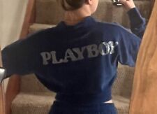 Playboy blue velour for sale  EDINBURGH