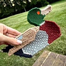 Vintage multicolor needlepoint for sale  Danville
