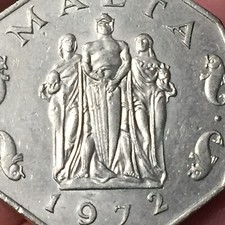 Malta grossa moneta usato  San Bonifacio