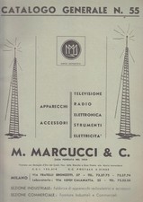 Marcucci catalogo radio usato  Italia