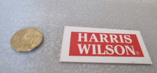 Autocollant harris wilson d'occasion Autocollant harris wilson d'occasion  Bully-les-Mines