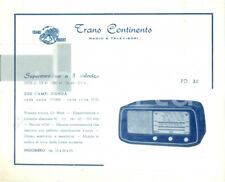 1950 trans continents usato  Milano