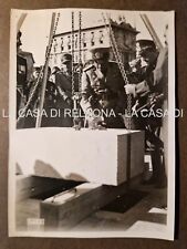 Fotografia mussolini trieste usato  Italia