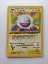 Carte pokémon électrode d'occasion  France
