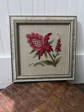 Hand stitched crewel for sale  North Richland Hills