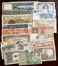 Usado, LOTE DE 20 BILLETES VINTAGE DE DIFERENTES PAÍSES!   ¡SIN RESERVA! segunda mano  Embacar hacia Argentina