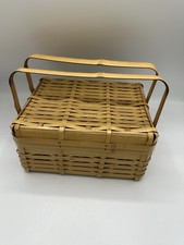 Vintage bamboo basket for sale  Wilmington