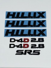 Conjunto de crachá preto PREMIUM GLOSS para Toyota Hilux comprar usado  Enviando para Brazil