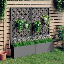 Grey wpc trellis for sale  UK