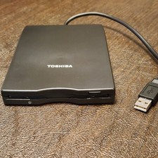 Kit de unidade de disquete externa Toshiba USB FDD modelo nº. PA3109U-1FDD (Preto) comprar usado  Enviando para Brazil