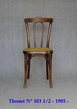 Chaise thonet 130 d'occasion  Logelbach