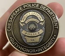 Chesapeake virginia police for sale  Waldorf