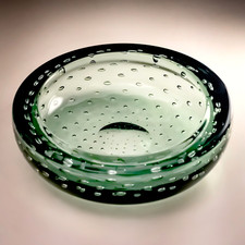 Whitefriars glass green for sale  UK