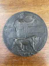 Ww1 bronze death for sale  SOLIHULL