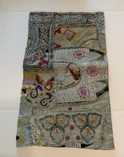 Capa almofada indiana fronha travesseiros sofá frisado decoração de trabalho 24x14" comprar usado  Enviando para Brazil