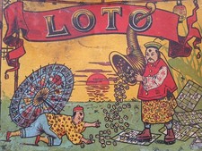 Jeu loto ancien d'occasion  Vaux-sur-Mer