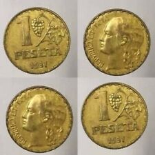 Spagna peseta 1937 usato  Portici