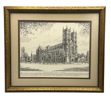 Framed westminster abbey for sale  Bellevue