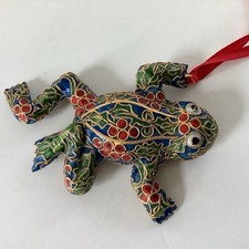 Cloisonné frog gold for sale  Dresden