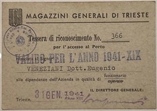 Trieste magazzini generali usato  Milano