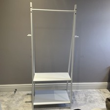White wooden clothes for sale  BLACKBURN