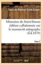Mémoires saint simon d'occasion  Expédié en Belgium