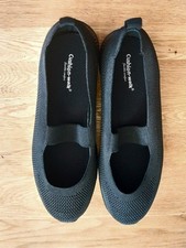 Ladies black canvas for sale  SHERBORNE