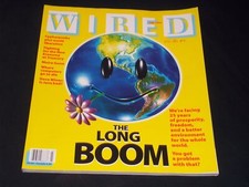 1997 JULY WIRED MAGAZINE - THE LONG BOOM FRONT COVER - H 8019 comprar usado  Enviando para Brazil