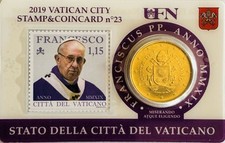 Vaticano 2019 stamp usato  Roma