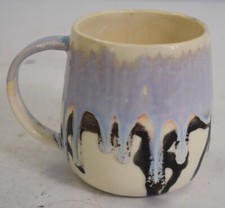 Caneca de café de porcelana Wheel House Studio pequena alça pintura gotejamento caneca personalizada comprar usado  Enviando para Brazil