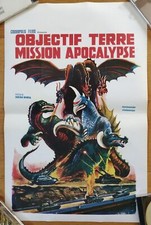 Godzilla vs Gigan ficção científica Ishiro Honda pôster original do filme francês 72 comprar usado  Enviando para Brazil