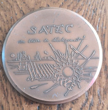 Médaille satec société d'occasion  Saint-Pierre-d'Oléron
