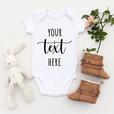 Personalised baby grow for sale  GOOLE