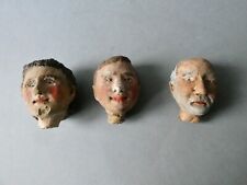 Têtes marionnettes anciennes d'occasion  Mortrée