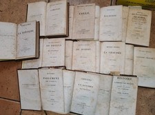 Lot livres anciens d'occasion  Le Mans