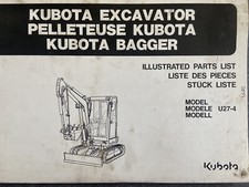 Kubota u27 ersatzteilliste gebraucht kaufen  Freital