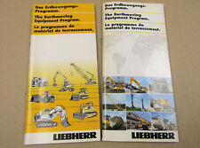 Prospekte liebherr programmüb gebraucht kaufen  Merseburg