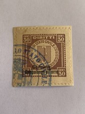 Comune di Campolongo al Torre £ 0,30 Diritti di Stato Civile Regno/Fascismo comprar usado  Enviando para Brazil