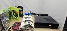 Xbox 360 S Slim, Kinect, 5 controles, 3 jogos, baterias carregáveis comprar usado  Enviando para Brazil