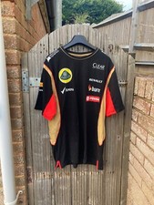 Usado, Camiseta Lotus f1 racing team preta rara vintage réplica oficial tamanho grande comprar usado  Enviando para Brazil