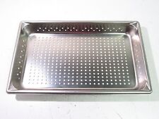20" X 12" X 2-1/2" PANELA DE VAPOR DE AÇO INOXIDÁVEL RETÂNGULO PERFURADO TAMANHO COMPLETO comprar usado  Enviando para Brazil