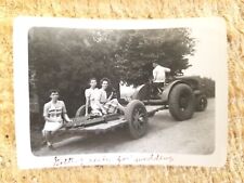 REBOQUE TRATOR, PREPARANDO-SE PARA CASAMENTO, 1943.VTG 3,5" x 2,5" FOTO*1 comprar usado  Enviando para Brazil