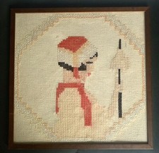 Quadro donna sarda usato  Italia