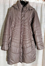 Piumino lungo beige usato  Umbertide
