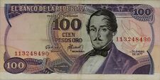 Billet colombie 100 d'occasion  France