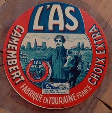 étiquette fromage camembert. d'occasion  Falaise
