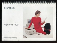Highprint 7400 siemens gebraucht kaufen  Berlin