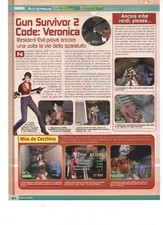 Magazine article RESIDENT EVIL Biohazard Gun Survivor 2 PS2 Italian review comprar usado  Enviando para Brazil