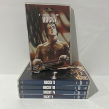 Rocky 1 - 5 DVD Conjunto de 5 X Filmes Sylvester Stallone Região 4 Boxe Clássico comprar usado  Enviando para Brazil